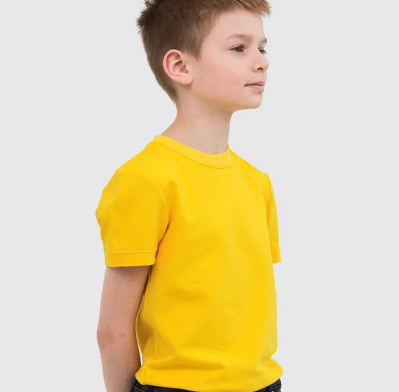 Дитяча футболка, жовта