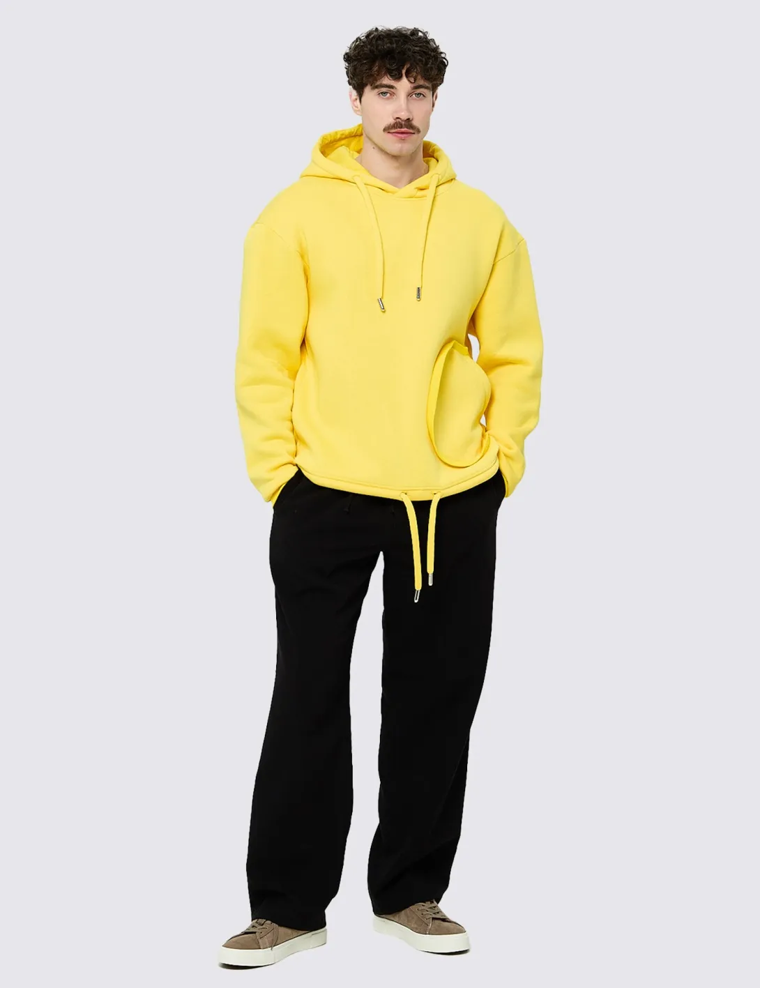 Hoodie «Mission to Live», unisex, yellow - 4