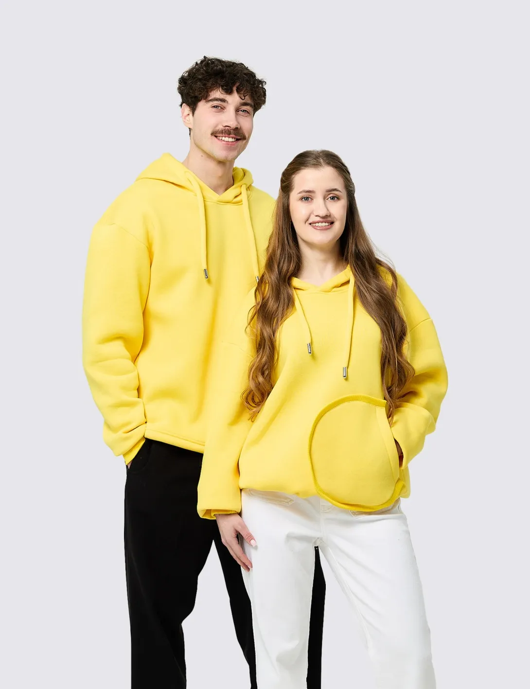 Hoodie «Mission to Live», unisex, yellow