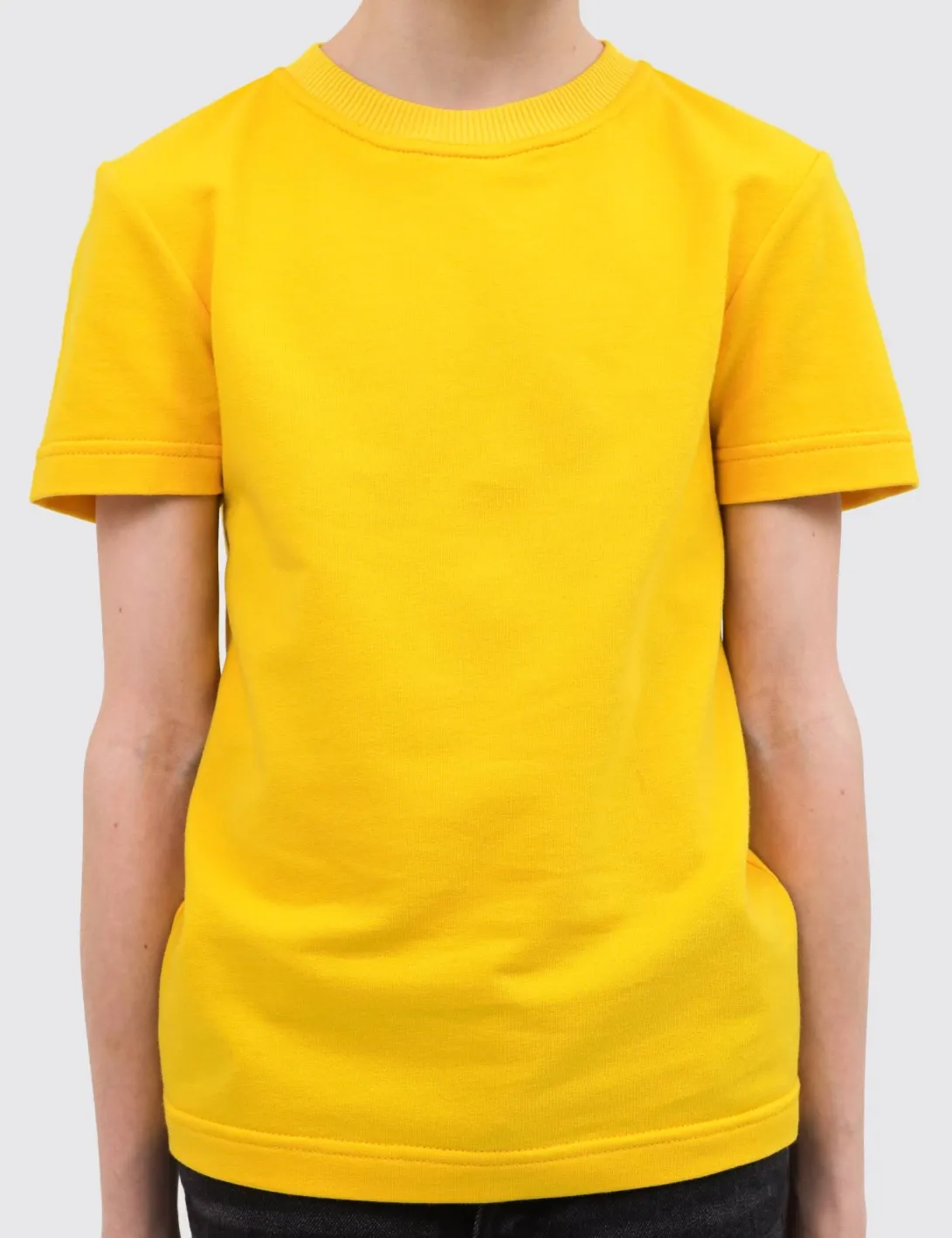 Children's T-shirt, yellow - 2