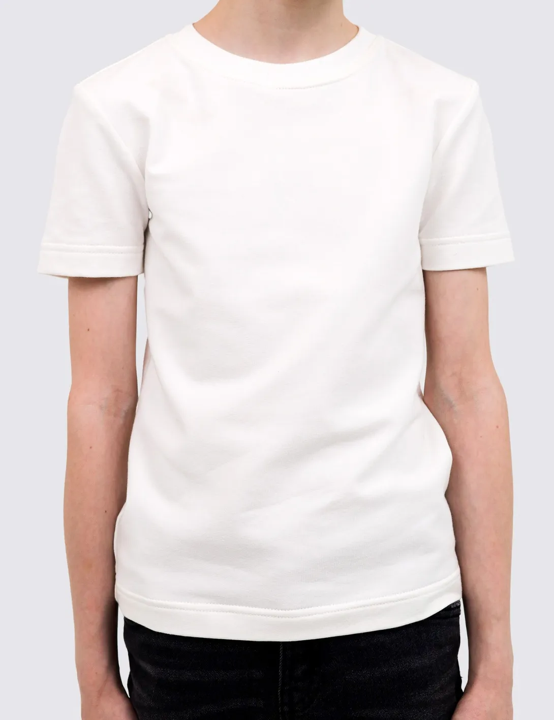 Children's T-shirt, milky - 2